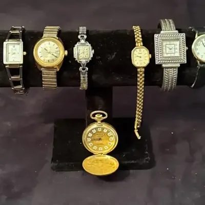 Vintage Ladies Timex, 925 Ecclissi, Pulsar, Bulova & More