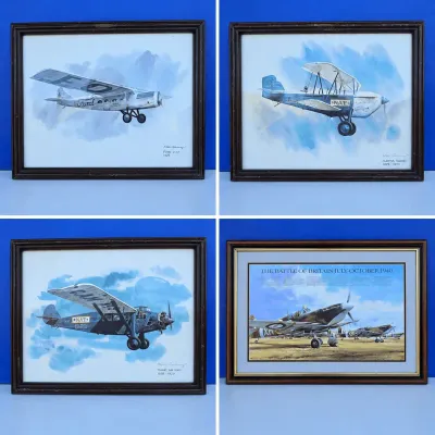 Vintage Aircraft Prints