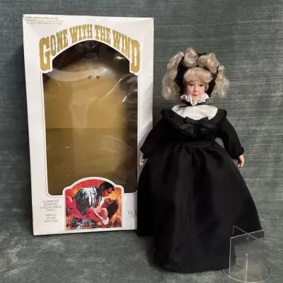 1989 World Doll Gone With the Wind Aunt Pittypat w/ Box GWTW