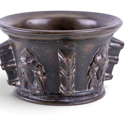 Sale Photo Thumbnail #207: Antique Chinese/Tibetan Bronze Censer