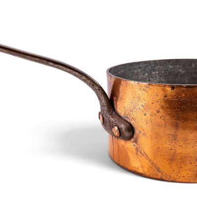 Sale Photo Thumbnail #264: Large French BGA Paris Copper Saucepan