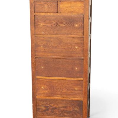 Sale Photo Thumbnail #54: Golden Oak Lingerie Chest