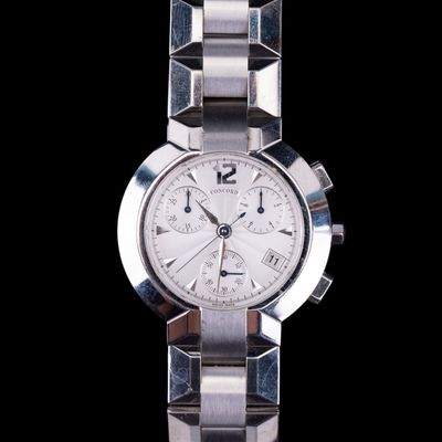 Sale Photo Thumbnail #606: Concord La Scala Chronograph Stainless Men's Watch
