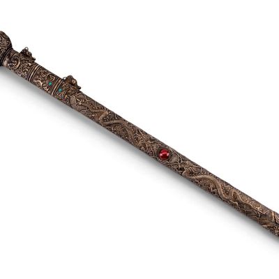 Sale Photo Thumbnail #245: Decorative Chinese Dragon Sword with Scabbard