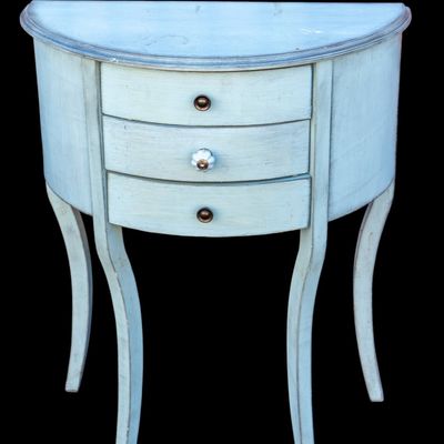 Sale Photo Thumbnail #55: Demi Lune Vanity / Console Table