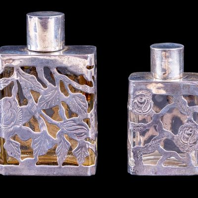 Sale Photo Thumbnail #425: Vintage Sterling Silver Bottles