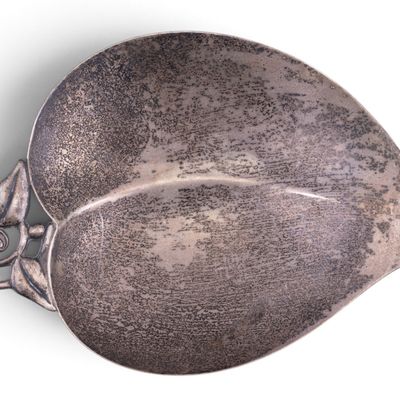 Sale Photo Thumbnail #581: Vintage Tiffany & Co. Sterling Silver Leaf Dish