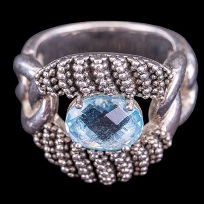 Sale Photo Thumbnail #539: Michael Dawkins Sterling Silver Statement Ring