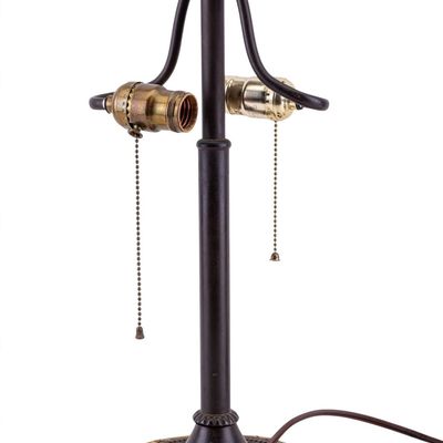 Sale Photo Thumbnail #152: Bronze Table Lamp Base with Gilt Decoration