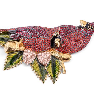 Sale Photo Thumbnail #428: Joan Rivers Cardinal Brooch