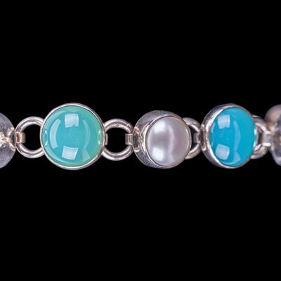 Sale Photo Thumbnail #534: Sterling Silver Charles Albert Statement Bracelet
