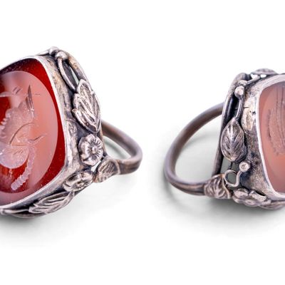 Sale Photo Thumbnail #443: Antique Intaglio Rings