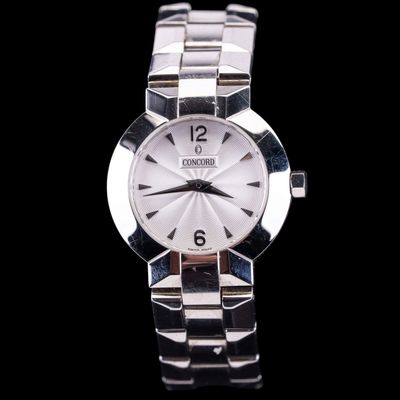 Sale Photo Thumbnail #613: Ladies Concord Stainless Steel Quartz Watch