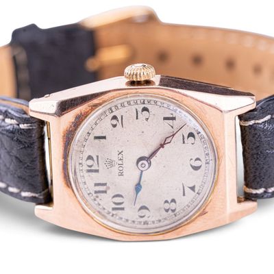 Sale Photo Thumbnail #607: Antique Rose Gold Men's Rolex