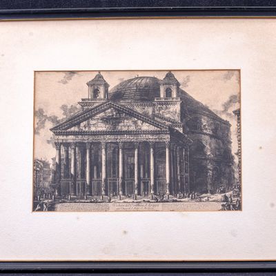 Sale Photo Thumbnail #73: Giovanni Battista Piranesi Etching