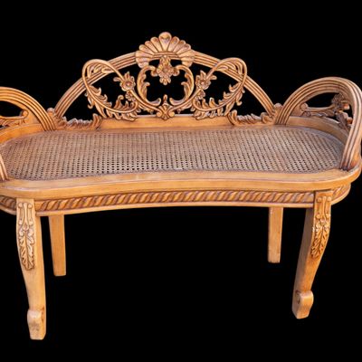 Sale Photo Thumbnail #56: Antique-Style Window Bench