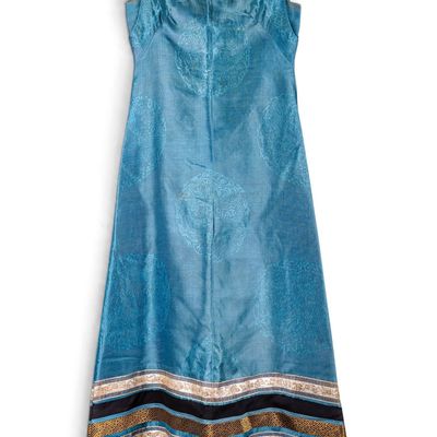 Sale Photo Thumbnail #320: Vintage-Style Modified Chinese Long Dress / Vest