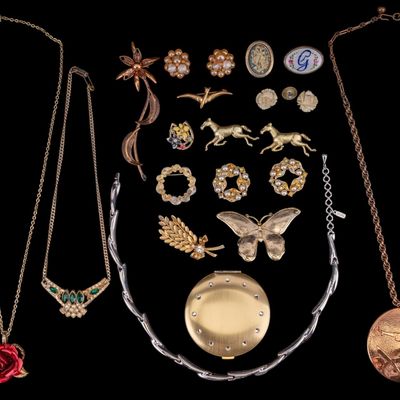 Sale Photo Thumbnail #405: Vintage Copper and Other Jewelry