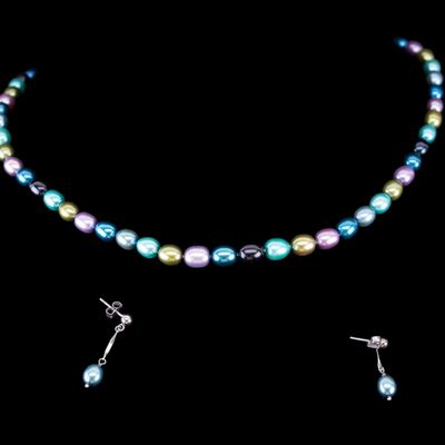 Sale Photo Thumbnail #347: Multi Color Pearl Jewelry