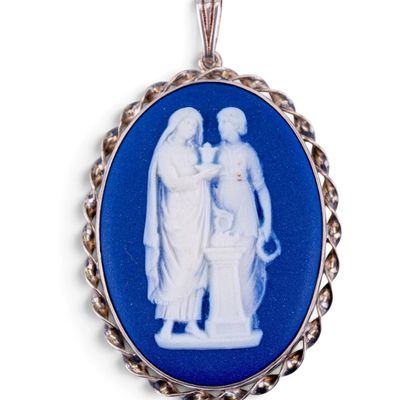 Sale Photo Thumbnail #504: Wedgewood England Pendant