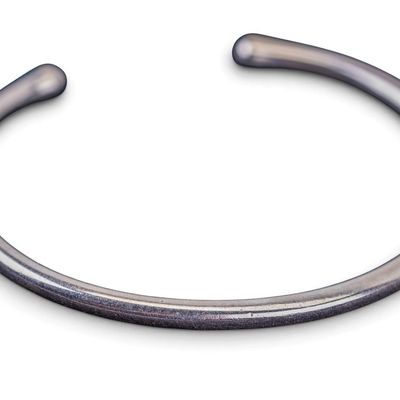 Sale Photo Thumbnail #386: Sterling Silver Georg Jensen Bangle Bracelet