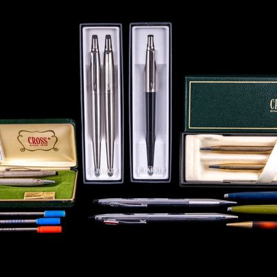 Sale Photo Thumbnail #470: Cross and Parker Pens Assortment