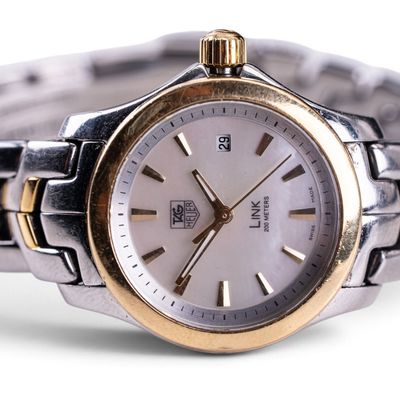 Sale Photo Thumbnail #615: Tag Heuer Ladies Stainless & 14K Watch