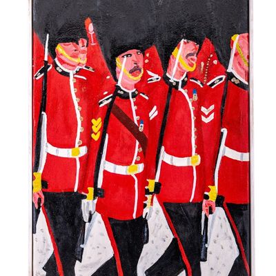 Sale Photo Thumbnail #119: Errol Darling Military Procession Painting