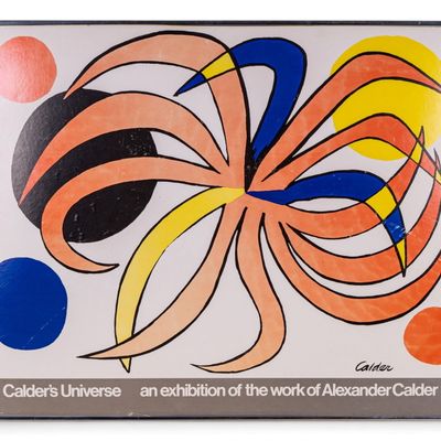 Sale Photo Thumbnail #308: Alexander Calder "Calder's Universe" Poster