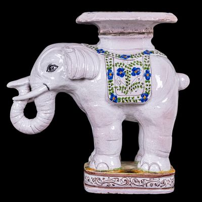 Sale Photo Thumbnail #232: Chinese Ceramic Elephant Garden Stool