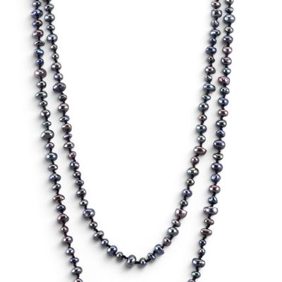 Sale Photo Thumbnail #365: Black / Grey Honora Necklace