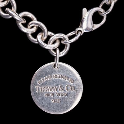 Sale Photo Thumbnail #421: Sterling Silver Tiffany & Co. Bracelet