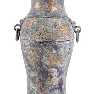 Sale Photo Thumbnail #238: Antique Chinese Bronze Archaistic Vase
