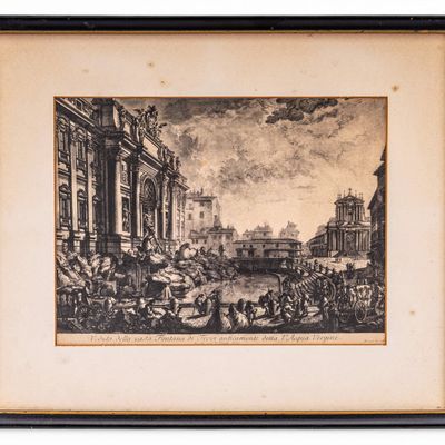 Sale Photo Thumbnail #72: Giovanni Battista Piranesi Etching