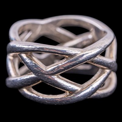 Sale Photo Thumbnail #429: Sterling Silver Tiffany & Co. Ring
