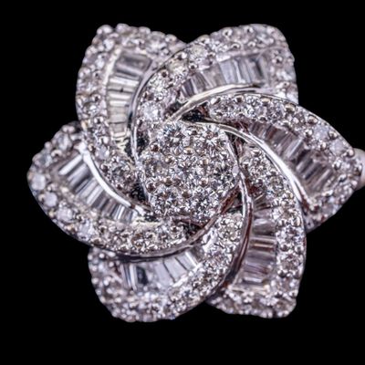 Sale Photo Thumbnail #621: 18K White Gold 1Ct Diamond Pendant