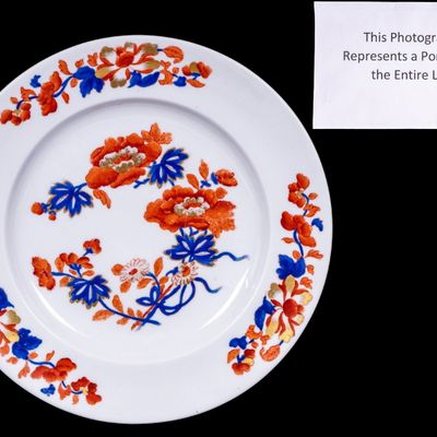 Sale Photo Thumbnail #157: Antique Chamberlain's Worcester Porcelain Plates