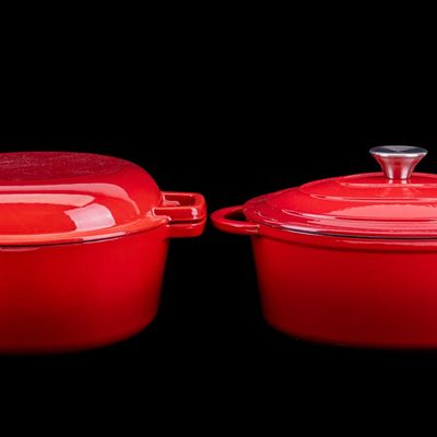 Sale Photo Thumbnail #288: Two-Piece Enameled Cast Iron Cookware