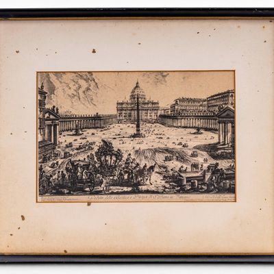 Sale Photo Thumbnail #71: Giovanni Battista Piranesi Etching