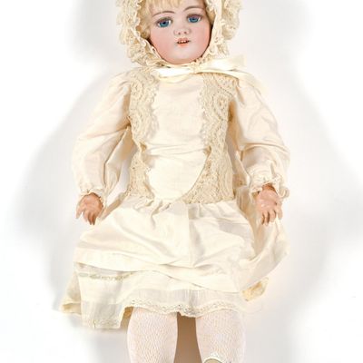 Sale Photo Thumbnail #68: Antique German Bisque Head Doll