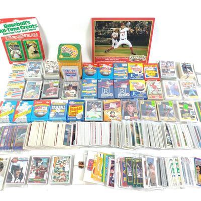 Sale Photo Thumbnail #190: 9 Boxes Of 1980's & 1990's Baseball Cards Incl. Topps & Upper Deck