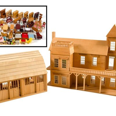 Sale Photo Thumbnail #152: Wooden Dollhouses and Furniture