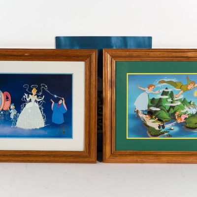 Sale Photo Thumbnail #95: 2 Disney Lithographs incl. Peter Pan