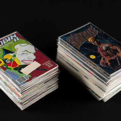 Sale Photo Thumbnail #247: 86 Vintage DC Comics incl. Doc. Savage