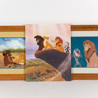 Sale Photo Thumbnail #239: 2 Disney Lion King Lithographs