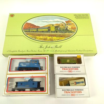 Sale Photo Thumbnail #178: Bachmann John Bull HO Scale In OB & 3 Boxes Bachmann Incl. Engines