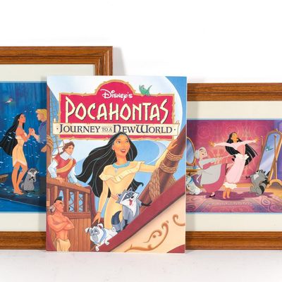 Sale Photo Thumbnail #313: 2 Disney Pocahontas Lithographs