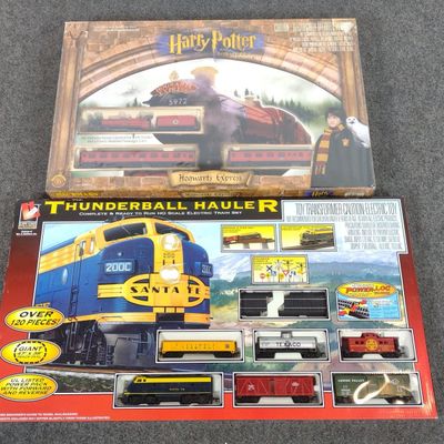 Sale Photo Thumbnail #179: Thunderball Hauler HO Scale In OB & Bachmann Hogwarts Express HO Scale In OB