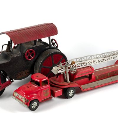 Sale Photo Thumbnail #293: 2 Vintage Wheeled Toys