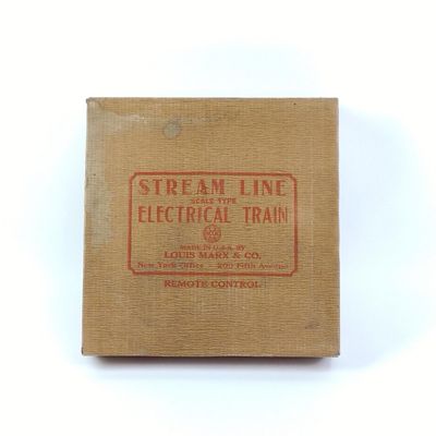 Sale Photo Thumbnail #234: Vintage Louis Marx New York Central Line O Gauge Set on OB